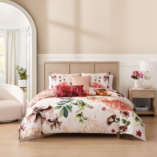 Bebejan Hazy Blossom 5 Piece Reversible Comforter Set