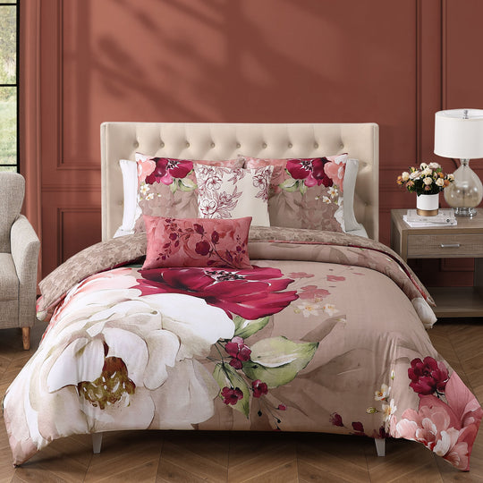 Bebejan Florence 4 Piece Reversible Comforter Set